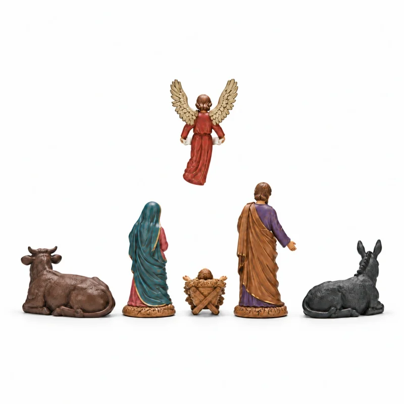Nativity 6 Figures 10 cm classic style