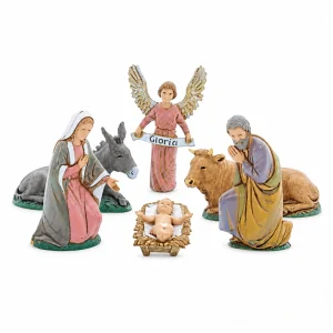 Natività 6 Soggetti Standard 10 per Presepe in Stile Napoletano Scala 1:20