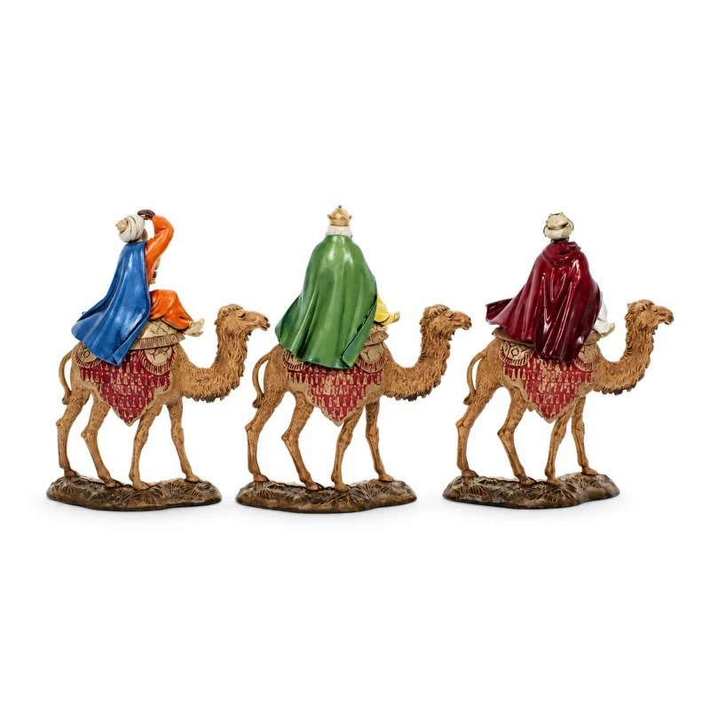 Trois Rois Mages sur Camel Standard 10 Pour Crèche À L’échelle 1:20