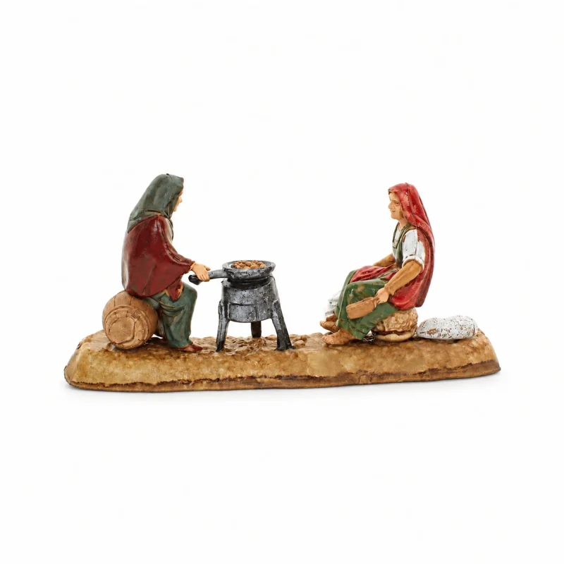 Ancianas Mondine para Belén 10 cm escala 1:20
