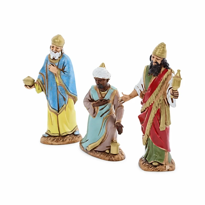 Trois Rois Standard 10 Standard de style arabe Set pour crèche à l’échelle 1:20