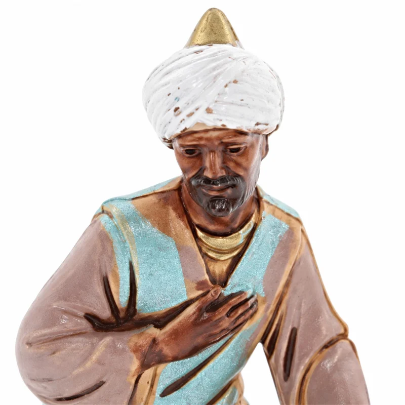 Trois Rois Standard 10 Standard de style arabe Set pour crèche à l’échelle 1:20
